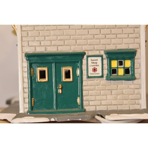 Department 56 Sweet Shop 55300-Snow Village Christmas Building Ceramic Dept 56 - Picture 12 of 13